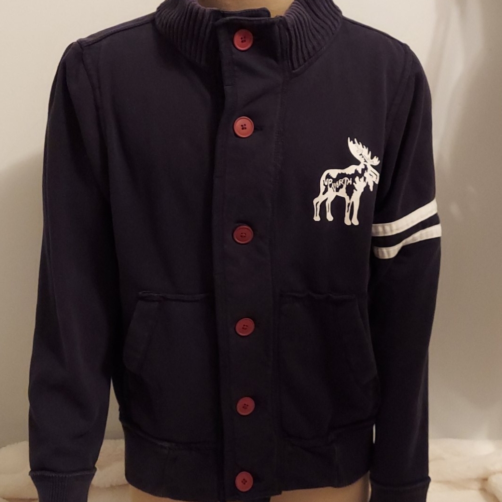 Men's Vtg Up North Sweat Jacket L